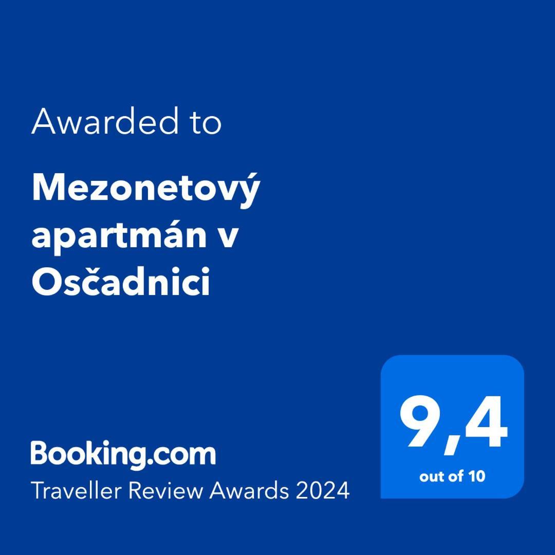 Mezonetovy Apartman V Oscadnici Ócsad Kültér fotó